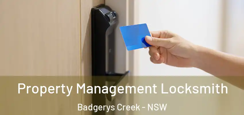 Property Management Locksmith Badgerys Creek - NSW