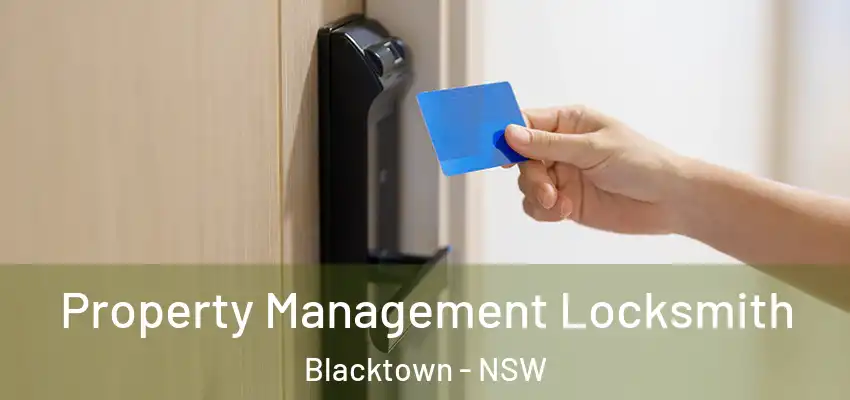 Property Management Locksmith Blacktown - NSW