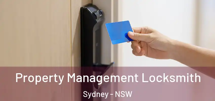 Property Management Locksmith Sydney - NSW