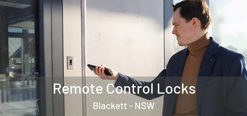 Remote Control Locks Blackett - NSW