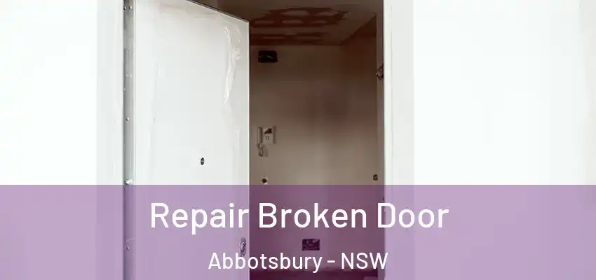 Repair Broken Door Abbotsbury - NSW