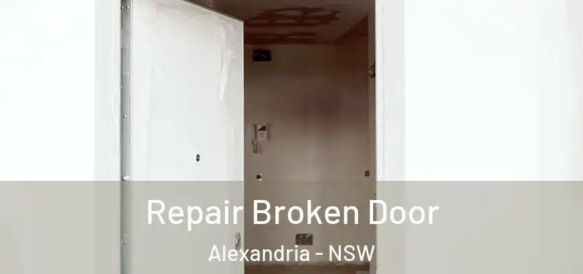 Repair Broken Door Alexandria - NSW
