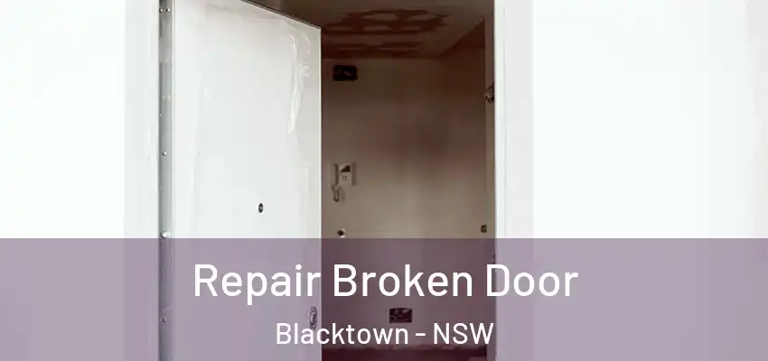 Repair Broken Door Blacktown - NSW