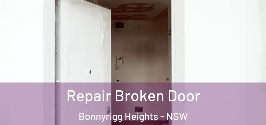 Repair Broken Door Bonnyrigg Heights - NSW