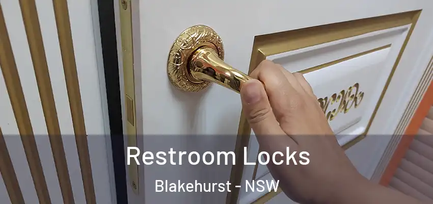 Restroom Locks Blakehurst - NSW