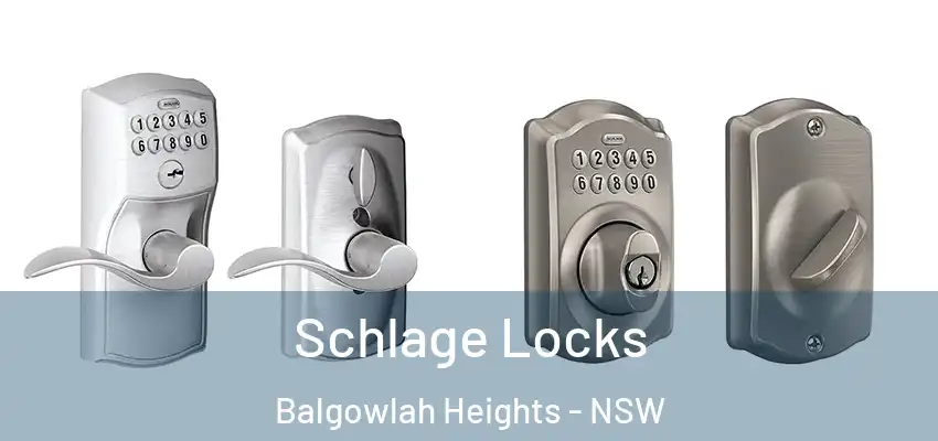 Schlage Locks Balgowlah Heights - NSW