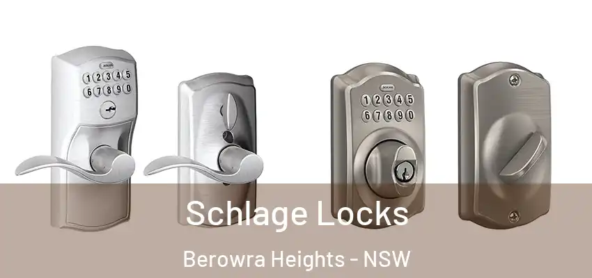 Schlage Locks Berowra Heights - NSW