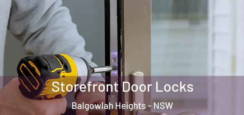 Storefront Door Locks Balgowlah Heights - NSW