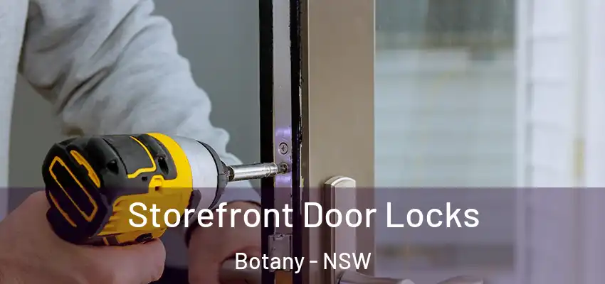 Storefront Door Locks Botany - NSW