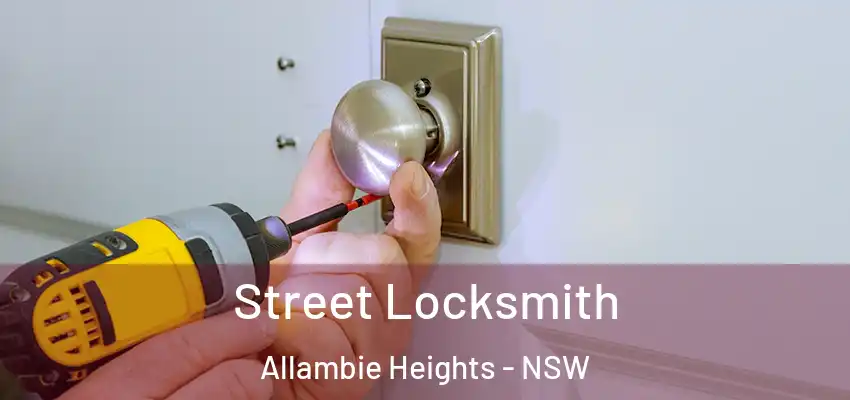Street Locksmith Allambie Heights - NSW