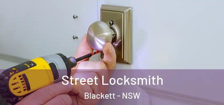 Street Locksmith Blackett - NSW